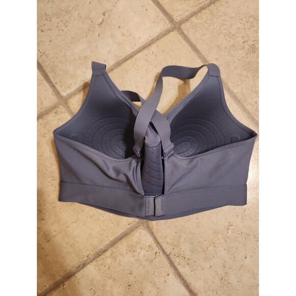 Under Armour Dark Blue Fitted Sports Bra Size XL - Picture 3 of 7